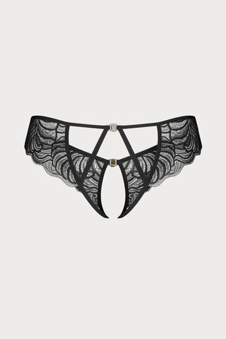 Divienne Crotchless Thong