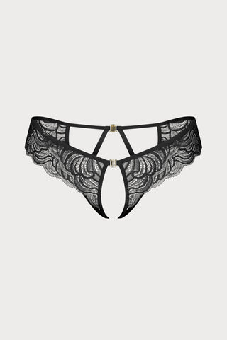 Divienne Crotchless Thong