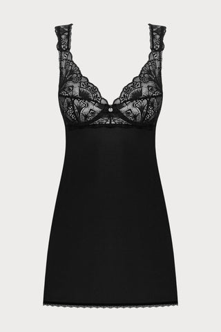 Obsessive Donna Dream Babydoll & Thong Black
