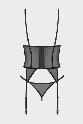 Obsessive Euridia Cupless Corset & Thong