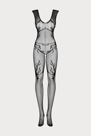 Obsessive F241 Black Crotchless Bodystocking