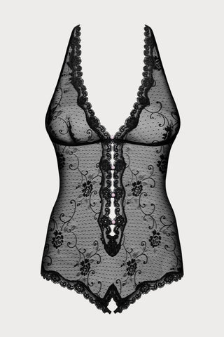 Fiorenta Crotchless Teddy