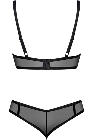 Obsessive Glandez Bra & Brief Black