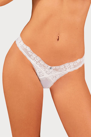 Obsessive Heavenlly White Thong