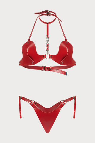 Inferro Red Bra & Thong