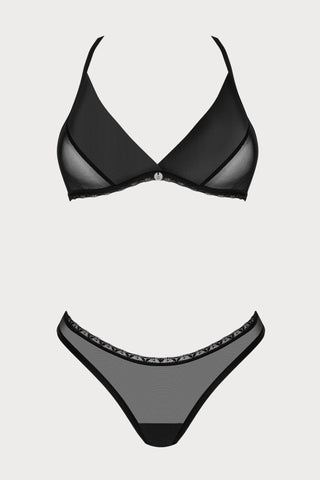 Obsessive Latinesa Bra & Thong Black