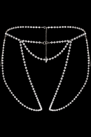 Obsessive Lyxa Jewel Crotchless Brief - Luxury Body Jewellery