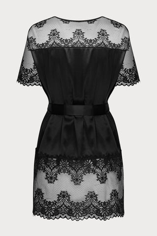 Obsessive Maderris Peignoir Black