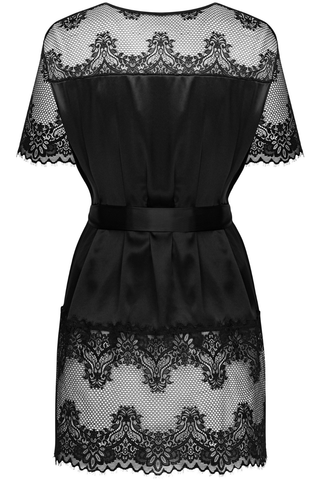 Obsessive Maderris Peignoir Black