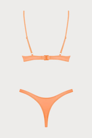 Mexico Beach Coral Bikini Set