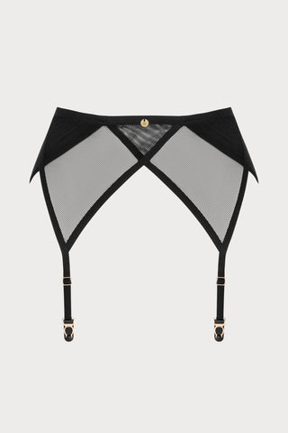 Obsessive Nesari Suspender Belt Black