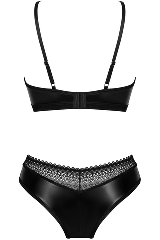 Obsessive Norides Wire Bra & Brief Black