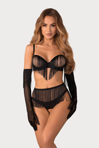Rossy Open Fringe Set