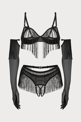 Rossy Open Fringe Set