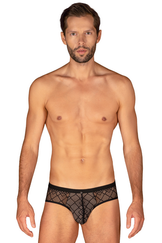 Obsessive Severio Men's Jockstrap Brief Black