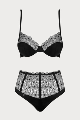 Obsessive Sharlotte Underwired Bra & High Waist Thong