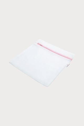 Obsessive White & Pink Mesh Lingerie Wash Bag - Naughty Knickers