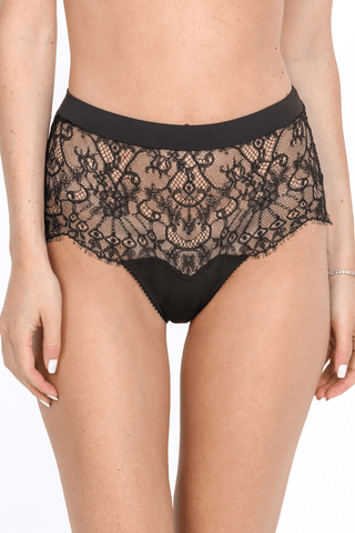 Jolidon French Connection High Waist Brazilian Black