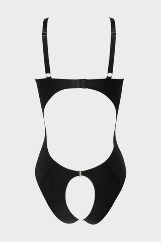 Tapage Nocturne Black Cupless Bodysuit