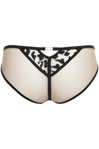 Prelude Black Brief Les Nuits Folles - Sheer Knickers