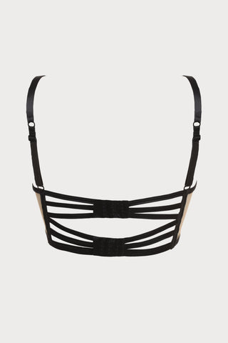 Les Nuits Folles Bustier in Black