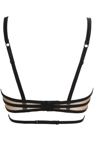 Prelude Black Underwired Bra Les Nuits Folles - Sheer Wire Bra