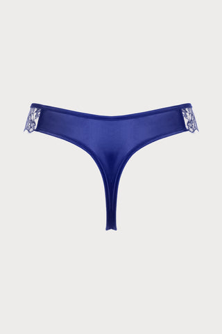 Pearl Blue Thong