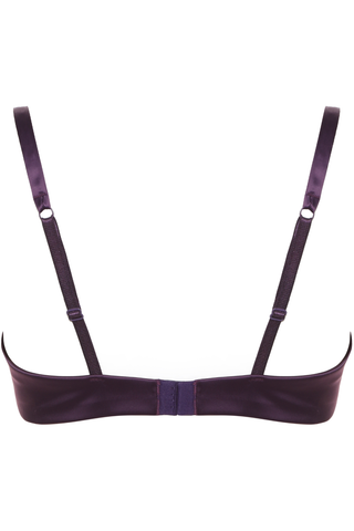 Prelude Venus Violet Embroidery Balcony Bra