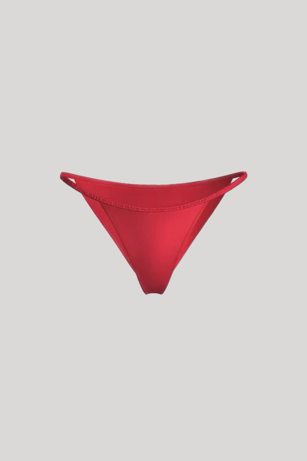 Scandale Dédicace Satin Strap Brief Red