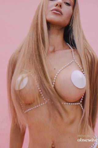 Obsessive Lyxa Jewel Cupless Bra - Luxury Body Jewellery