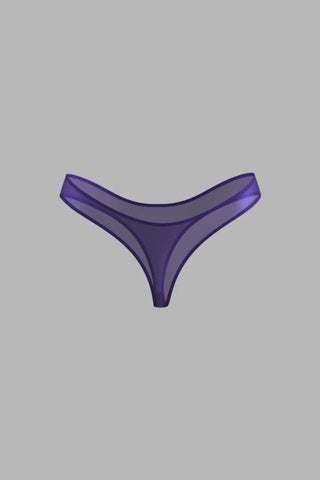 Scandale Show Me More High Hips Thong Purple