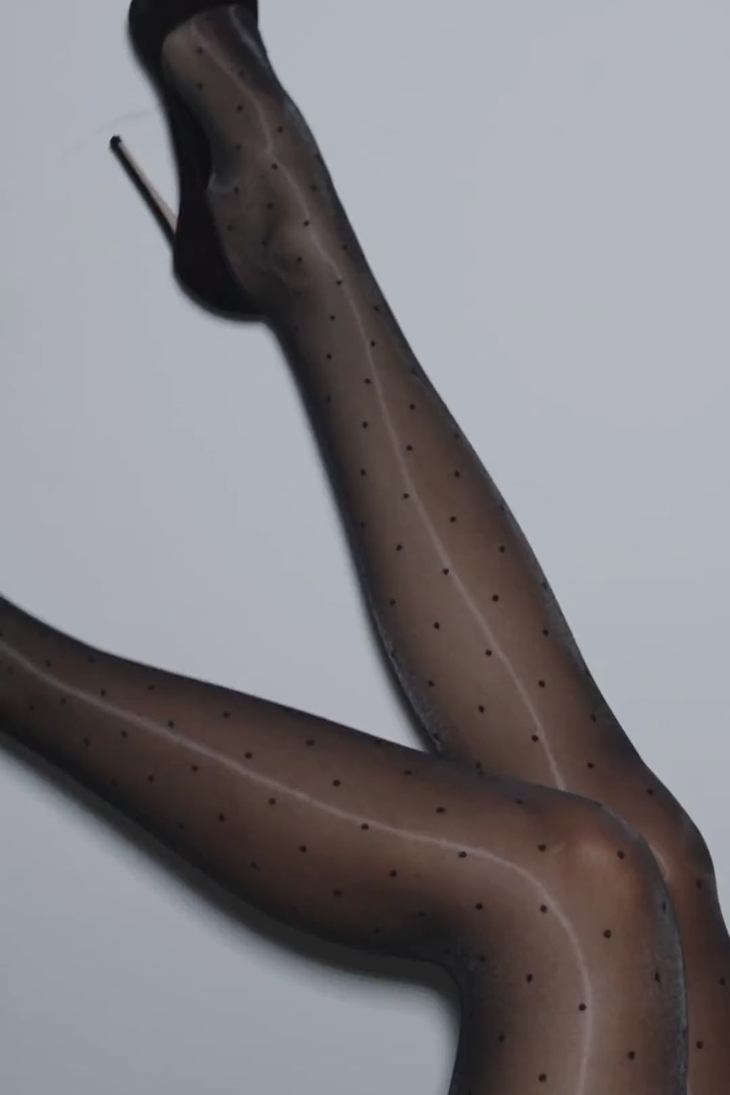 Maison Close Plumetis Tights 15 Denier Black