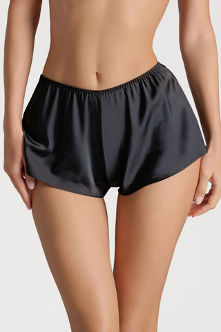 Scandale Dédicace Satin Shorty Black