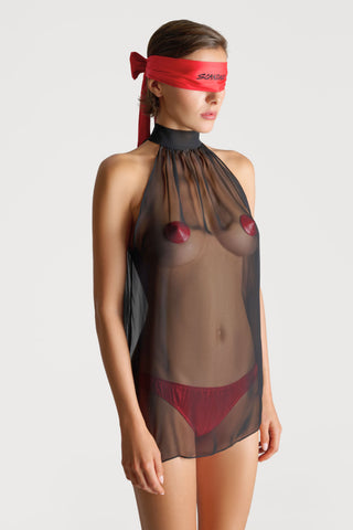 Scandale Dedicaces Red Satin Ribbon