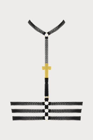Scandale Inspiration Divine Cross Bustier Harness