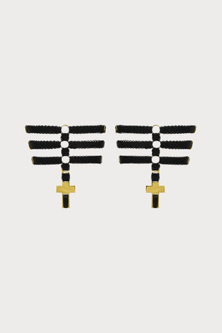 Scandale Inspiration Divine Cross Leg Garters
