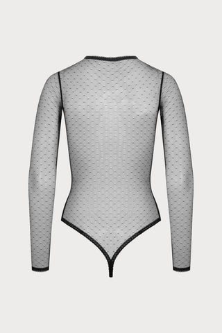 Scandale Inspiration Divine Long Sleeve Thong Bodysuit