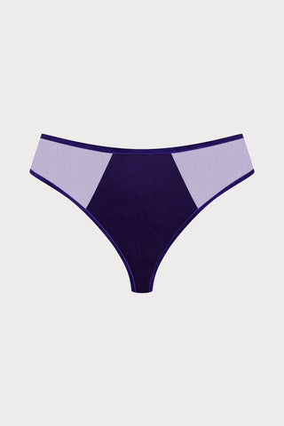 Scandale x Maison Close Rococo Purple Open Brief - Naughty Knickers