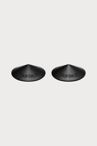 Scandale Metal Nipple Covers Black