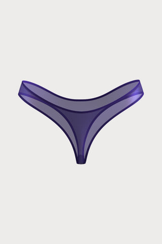 Scandale Show Me More High Hips Thong Purple