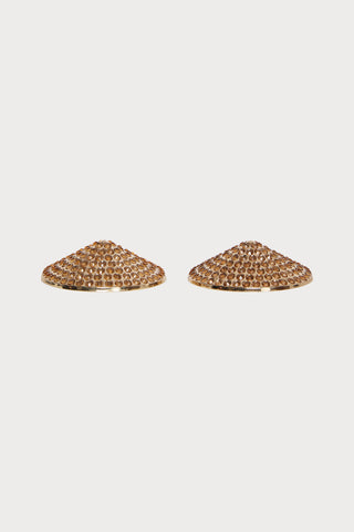 Scandale Strass Metal Nipple Covers Gold