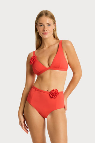 Casa Del Mar High Waist Bikini Bottom
