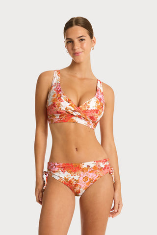 Daisyfield Drawstring Bikini Bottom