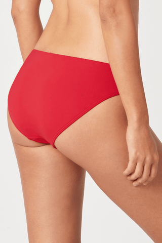 Sea Level Eco Essentials Bikini Bottom Red