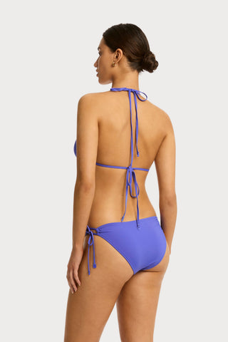 Essentials Edit Triangle Bikini Top in Iris