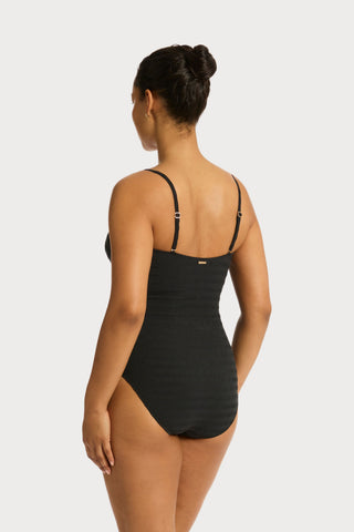 Palisades V Bandeau Swimsuit, Size S (UK 10)