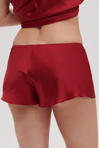 Simone Pérèle Dream Silk Short Tanga Red