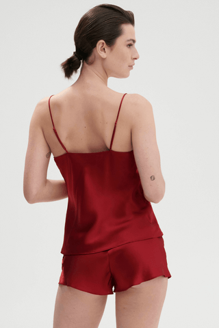 Simone Pérèle Dream Silk Short Tanga Red