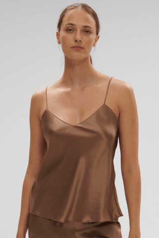 Simone Pérèle Dream Silk Camisole Macchiato