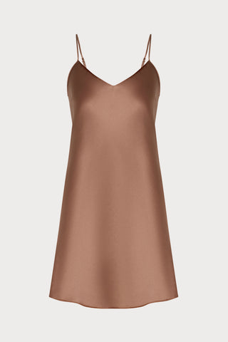 Dream Silk Nightdress Macchiato, Size 3 (UK 12-14)